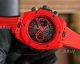 AAA Grade Hublot BIG BANG Colored Carbon Fiber Case Quartz Chronograph Watch Replica (3)_th.jpg